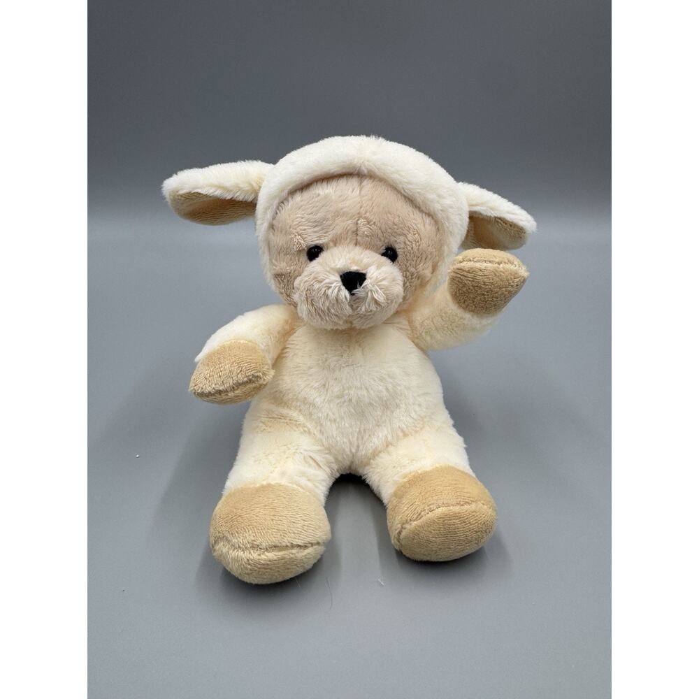 Smols Living Nature Farm Dress Up Lamb Teddy Bear In Costume Plush Small 6”